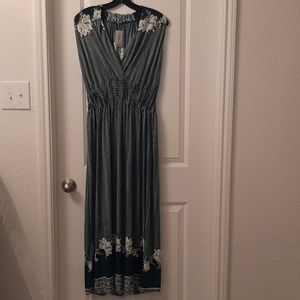 NWT Long black maxi dress large